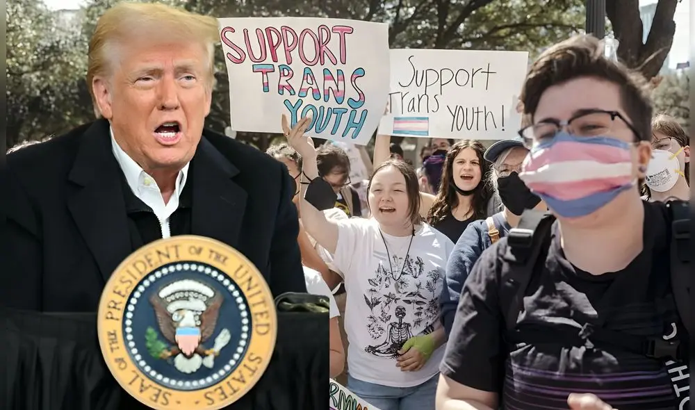 "Médicos mutilan y esterilizan a un número cada vez mayor de niños influenciables", afirma el presidente de Estados Unidos. Foto: Tiempo Latino/AFP "Médicos mutilan y esterilizan a un número cada vez mayor de niños influenciables", afirma el presidente de Estados Unidos. Foto: Tiempo Latino/AFP