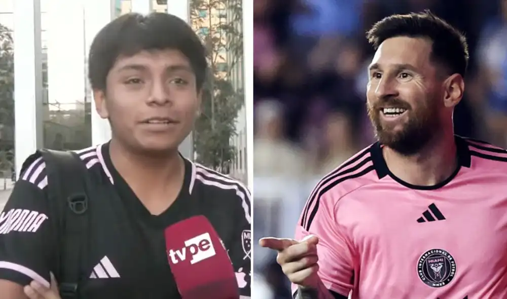 Caso de joven peruano es viral en redes. Foto: composición LR/ TVPerú Noticias