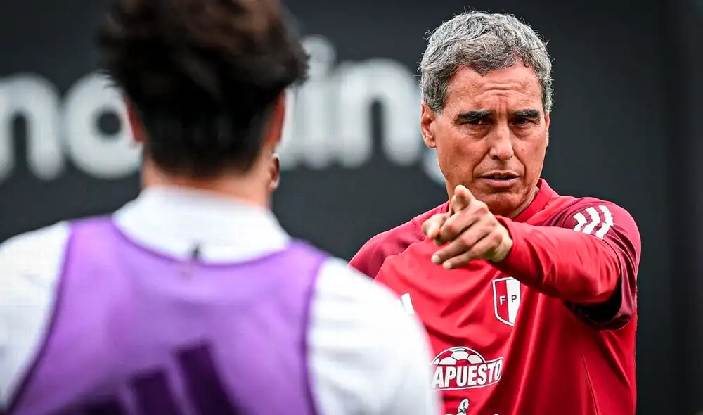 'Chemo' del Solar se encuentra dirigiendo a la selección peruana sub-20 en el Sudamericano. Foto: FPF