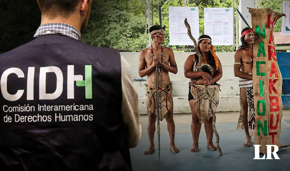 Nación Harakbut pidió medidas cautelares a la CIDH. Composición: Jazmín Ceras.
