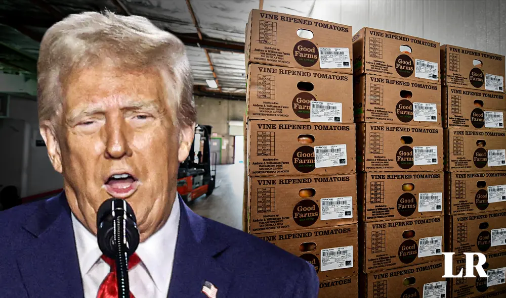 Donald Trump declaró que está evaluando la posibilidad de establecer un arancel del 25% a todos los productos provenientes de México y Canadá a partir del 1 de febrero. Foto: composición de Jazmin Ceras/LR/AFP