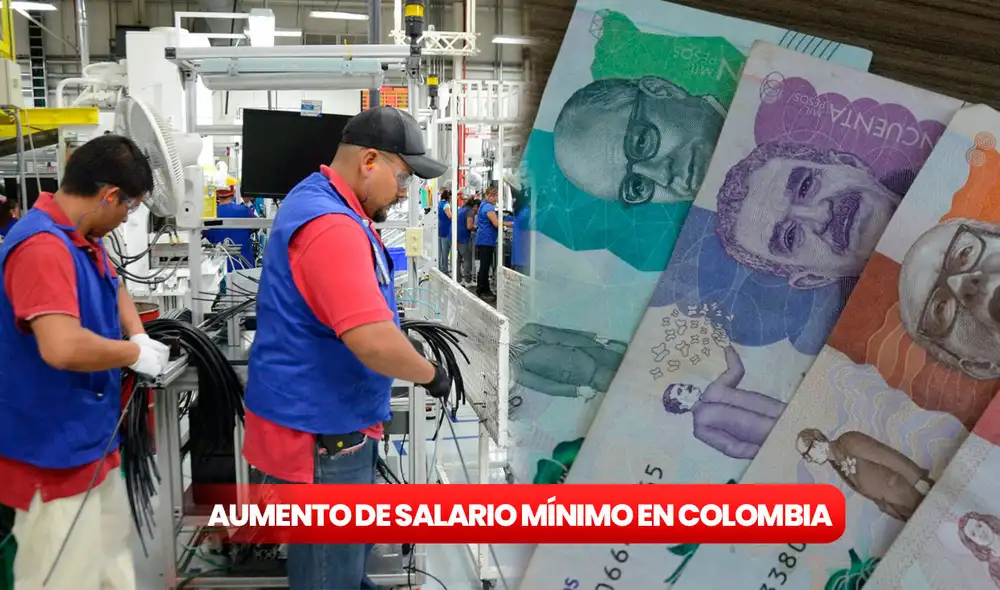 El salario mínimo en Colombia ahora es de $1 423 500. Foto: composición LR / Vida Nueva / RCN El salario mínimo en Colombia ahora es de $1 423 500. Foto: composición LR / Vida Nueva / RCN