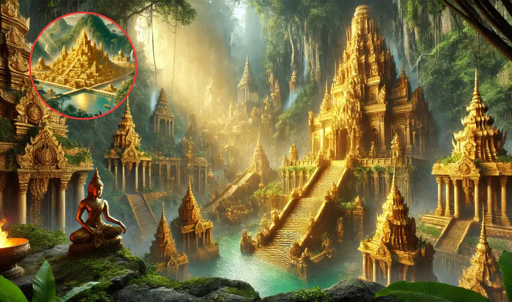 A pesar de siglos de exploraciones, la ciudad de oro nunca fue encontrada, pero el mito sigue vivo en la cultura popular, apareciendo en películas, libros y videojuegos. Foto: composición LR/chatgpt/El Agrario A pesar de siglos de exploraciones, la ciudad de oro nunca fue encontrada, pero el mito sigue vivo en la cultura popular, apareciendo en películas, libros y videojuegos. Foto: composición LR/chatgpt/El Agrario