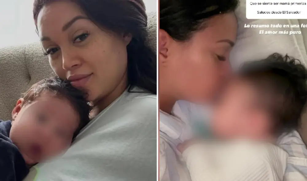 Angie Arizaga y Jota Benz tienen un hijo. Foto: Composición LR/Angie Arizaga/Instagram