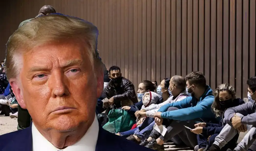 Trump firmó la Ley Laken Riley que afecta a inmigrantes. Foto: Composición LR/ USA News