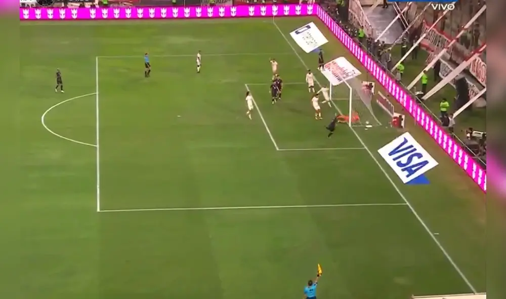 Inter Miami vs Universitario juegan en el Monumental. Foto: captura de GOLPERU