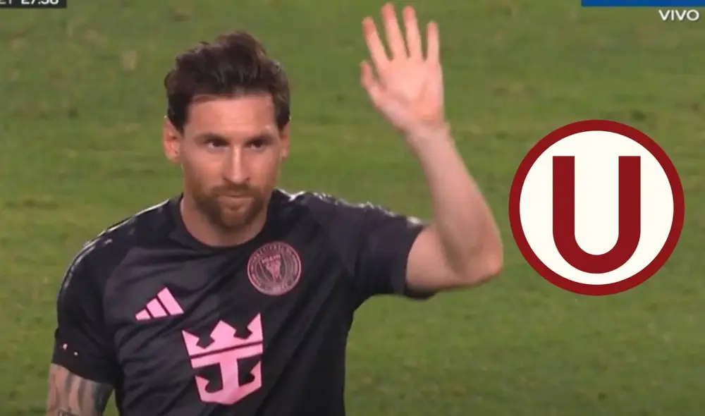 Lionel Messi disputó 70 minutos en el Universitario vs Inter Miami. Foto: captura de GOLPERU