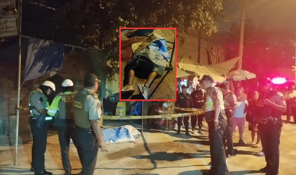 Los peritos recogen evidencia en la escena del crimen y analizan cámaras de seguridad para identificar a los atacantes. Foto: composición LR.