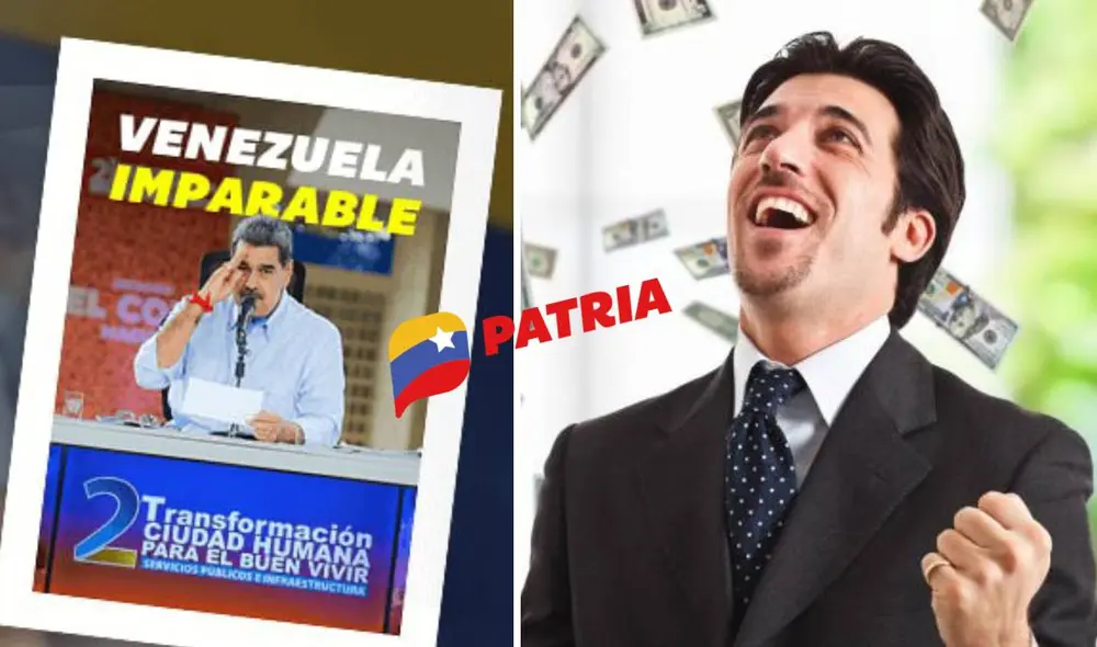 La mayoría de bonos de la patria se entregan por la plataforma del mismo nombre. Foto: composiciónLR/Freepik/Patria