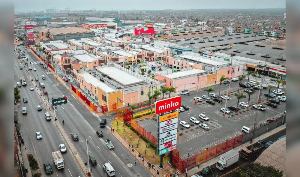 Centro comercial Minka en el Callao. Foto: Parque Arauco Centro comercial Minka en el Callao. Foto: Parque Arauco