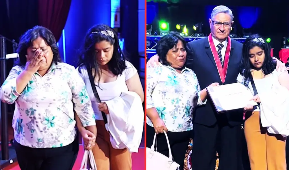 Este momento fue parte del video de graduación. Foto: composición LR / TikTok @apggraduaciones