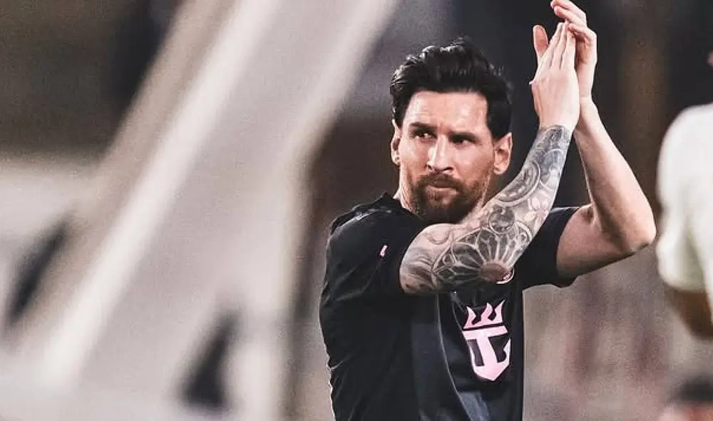 Lionel Messi jugó 73 minutos en el amistoso que sostuvo con Inter Miami frente a Universitario en el Estadio Monumental. Foto: Instagram Lionel Messi jugó 73 minutos en el amistoso que sostuvo con Inter Miami frente a Universitario en el Estadio Monumental. Foto: Instagram