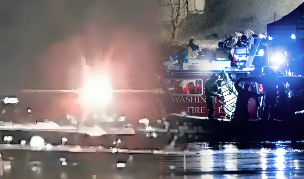 Donald Trump criticó la gestión de la torre de control y señaló que el piloto helicóptero Sikorsky H-60 Black Hawk pudo evitar la colisión con el avión de American Airlines. Foto: composición LR/AFP