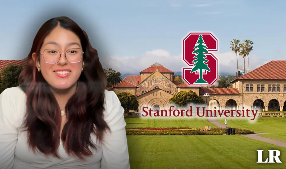 La joven peruana de Puente Piedra logró ingresar a la Universidad de Stanford. Foto: composición LR/YouTube/@_leonfernanda/Difusión