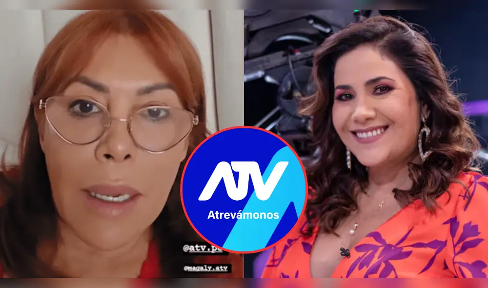 Magaly Medina no ocultó su enojo con ATV por la entrevista de Andrea Llosa a Christian Cueva. Foto: Composición LR/Instagram/ATV