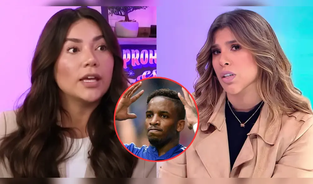 Olenka Mejía negó haber sido amiga de Yahaira Plasencia antes de su romance con Jefferson Farfán. Foto: Composición LR/YouTube