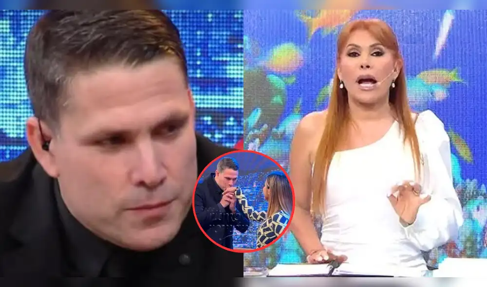 Paco Bazán mostró su preocupación por lo que Magaly Medina podría decir sobre su relación con Susana Alvarado. Foto: Composición LR/ATV