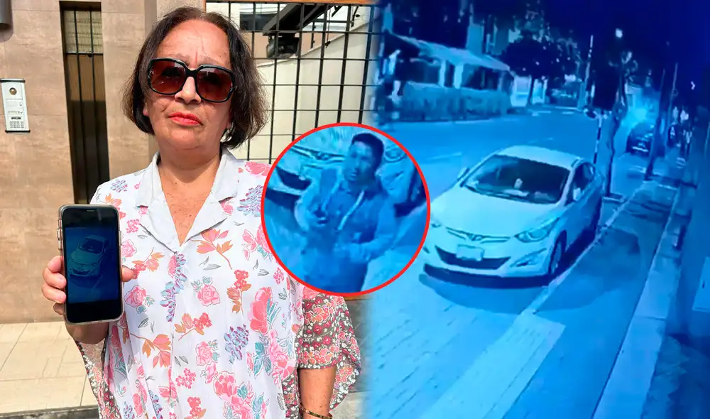 Mujer denuncia robo de su auto en la puerta de su casa/Composición LR/Foto: Dayana Huerta