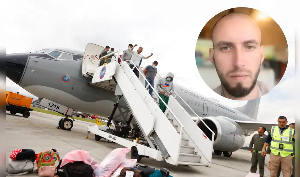 Daniel Oquendo cruzó la frontera entre México y EE.UU. irregularmente el lunes 20 de enero. Foto: Composición LR/ Cancillería de Colombia.