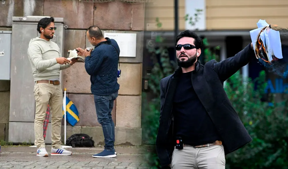 El activista, Salwan Momika fue asesinado en su departamento en Estocolmo durante una transmisión en vivo. Foto: composición LR/EFE El activista, Salwan Momika fue asesinado en su departamento en Estocolmo durante una transmisión en vivo. Foto: composición LR/EFE