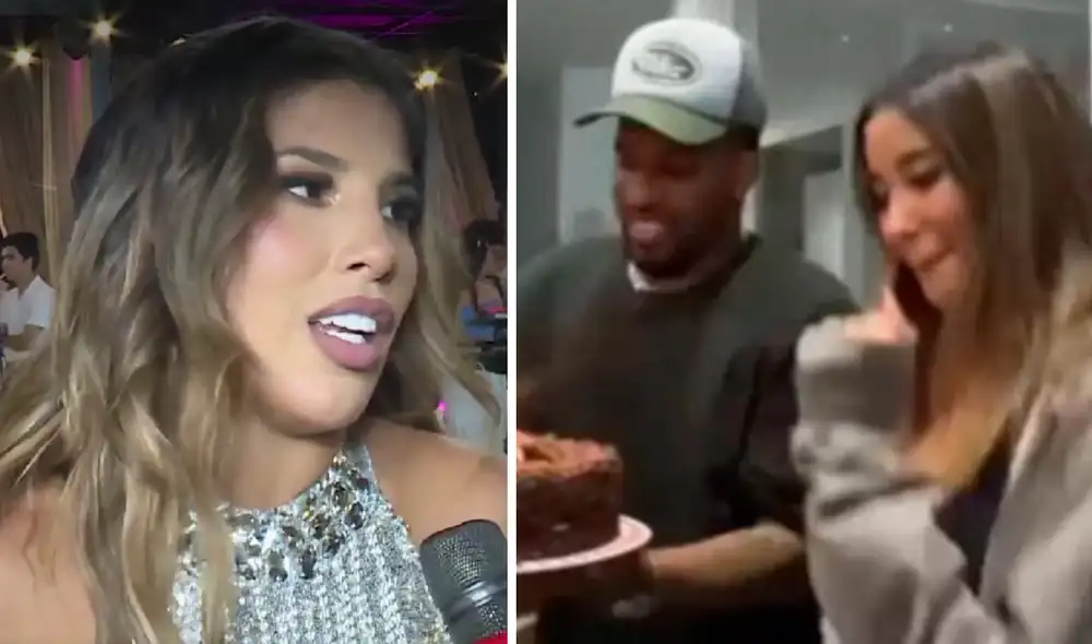 Yahaira Plasencia fue pareja de Jefferson Farfán. Foto: Composición LT/Captura América TV Yahaira Plasencia fue pareja de Jefferson Farfán. Foto: Composición LT/Captura América TV