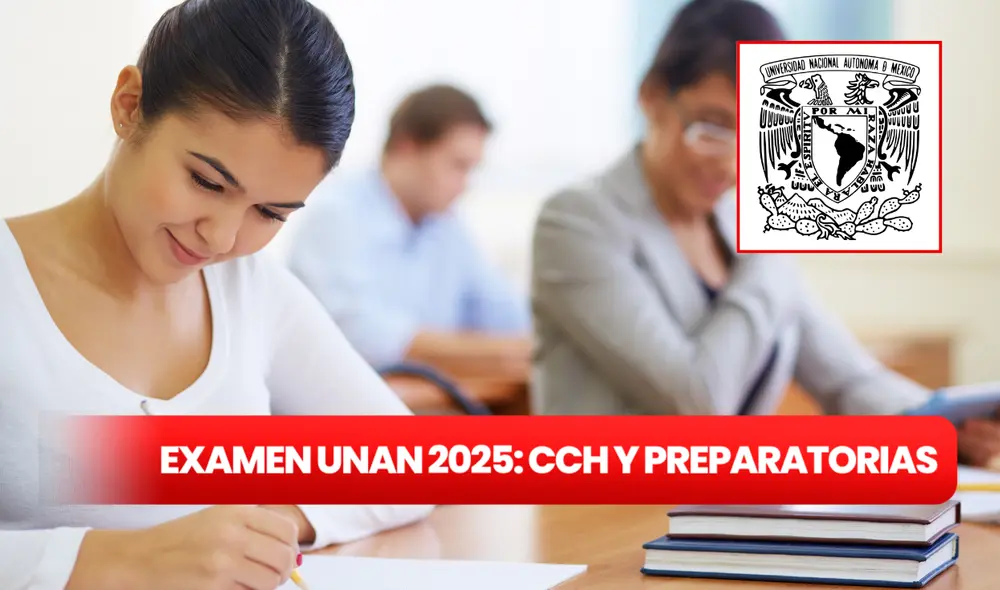 Los estudiantes que terminan la secundaria en este 2025 pueden prepararse para dar el examen a las CCH y preparatorias de la UNAM. Foto: composición LR / Freepik