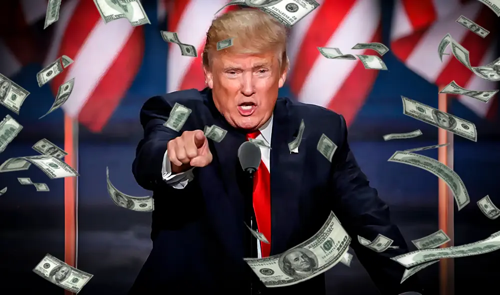 Trump manifiesta que tomará represalias con todo país que apoye a las BRICS en la imposición de una nueva moneda. Foto: composición LR/EFE