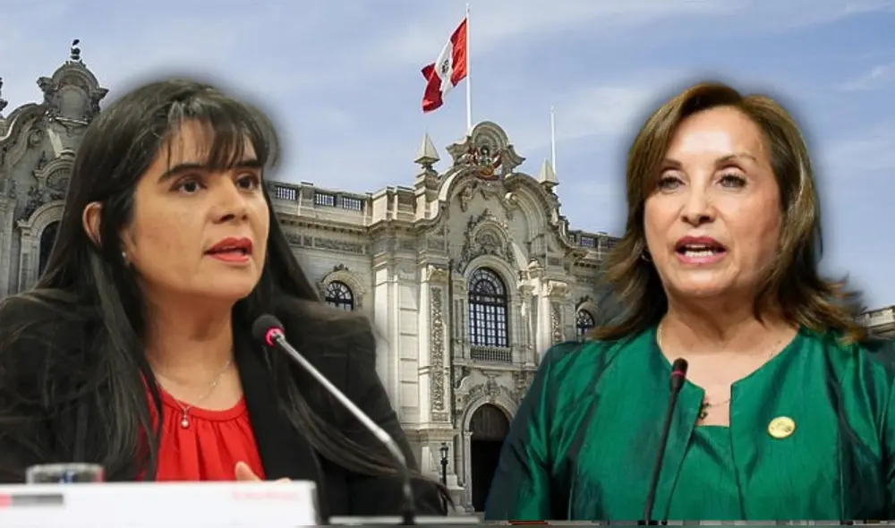 Desilú León respaldó a la presidenta Dina Boluarte y aseguró que no hay 'manchas' de corrupción en el gobierno actual. | Composición LR.