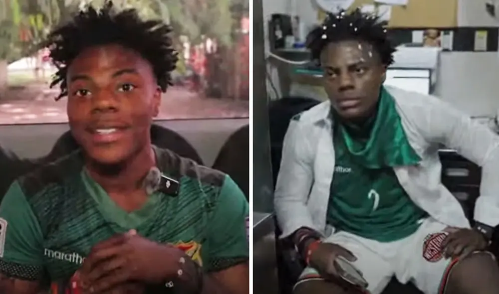 Streamer terminó molesto al notar la mala conexión de internet. Foto: composición LR/YouTube