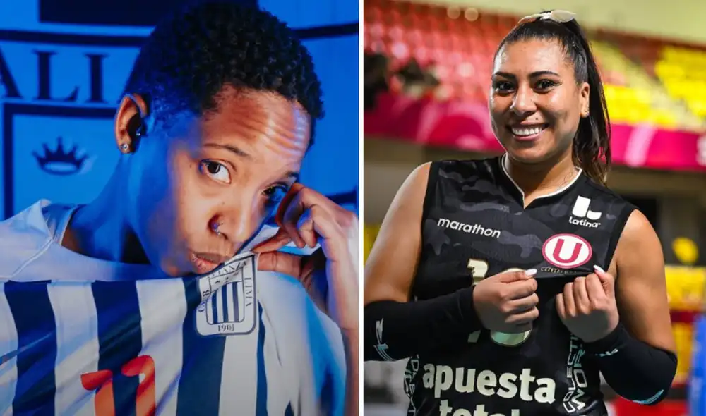 Alianza Lima es el actual líder de la Liga Peruana de Vóley y Universitario marcha en la tercera casilla. Foto: composición GLR