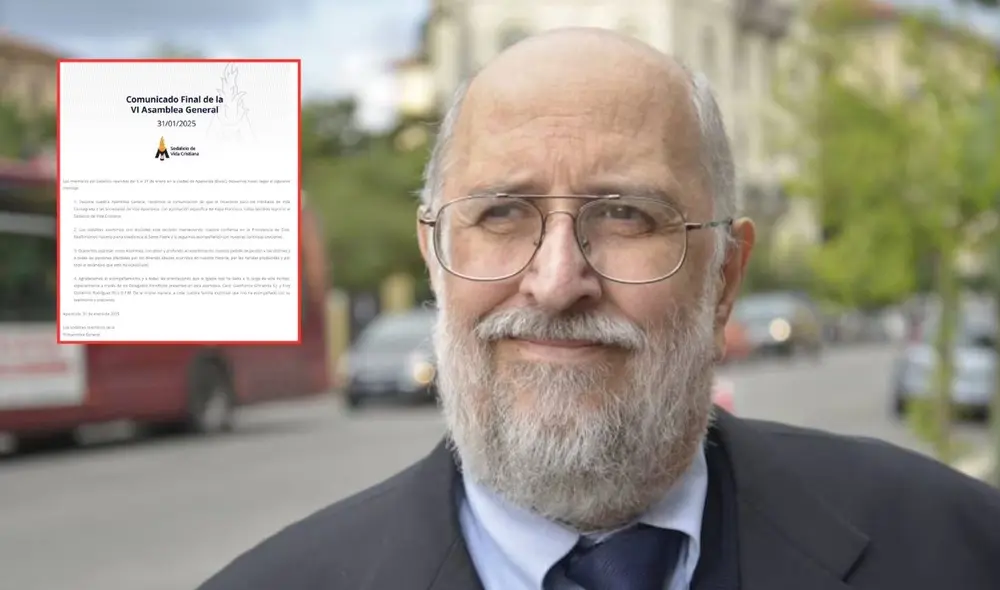 Sodalicio publicó comunicado en el que acepta su disolución | Composición: LR. Sodalicio publicó comunicado en el que acepta su disolución | Composición: LR.