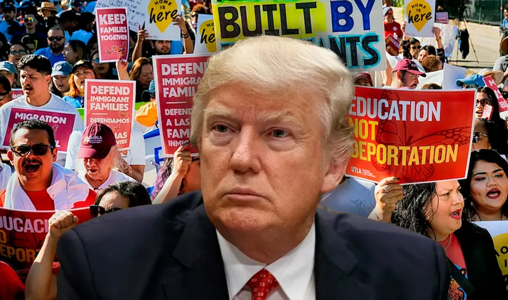 Las políticas migratorias de Donald Trump han generado incertidumbre entre millones de inmigrantes en EE. UU. Foto: Composición LR Las políticas migratorias de Donald Trump han generado incertidumbre entre millones de inmigrantes en EE. UU. Foto: Composición LR