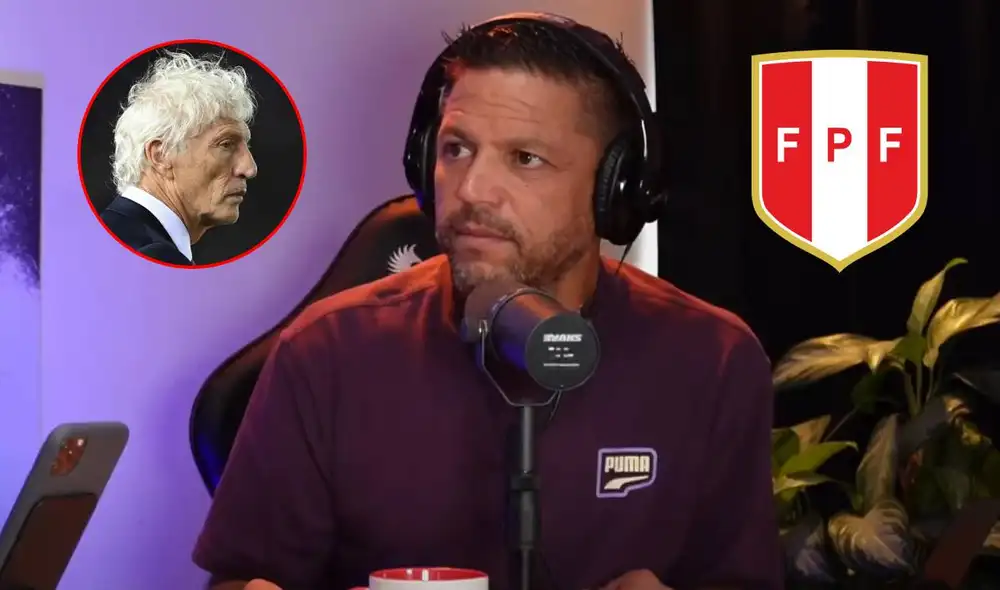 José Pékerman es una de las opciones que la FPF manejaba para reemplazar a Jorge Fossati. Foto: composición LR/captura de Doble Punta/AFP