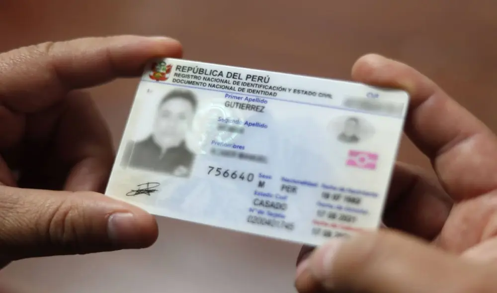 Nuevo DNI electrónico en Perú cuesta S/41 y lo brinda el Reniec. Foto: Andina.
