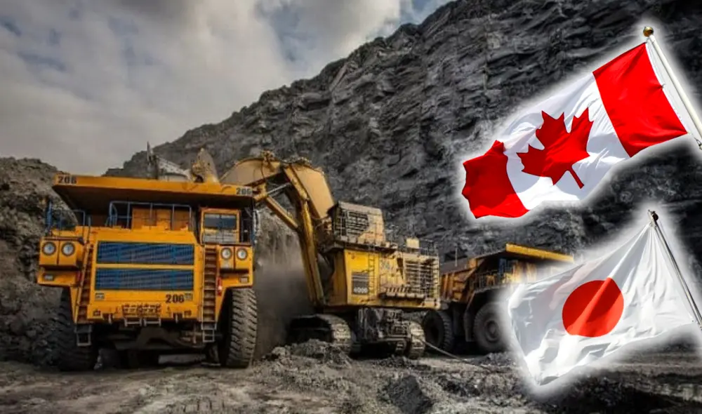 Dos empresas de Canadá y Japón estarían por invertir millonaria cifra en minera peruana. Foto: composición LR/Andina/internet