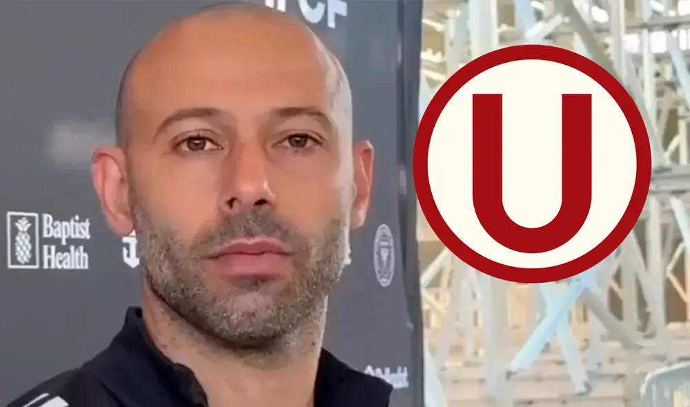 Javier Mascherano habló sobre el partido entre Universitario vs Inter Miami. Foto: composición LR/captura de 'Que dice el fútbol'