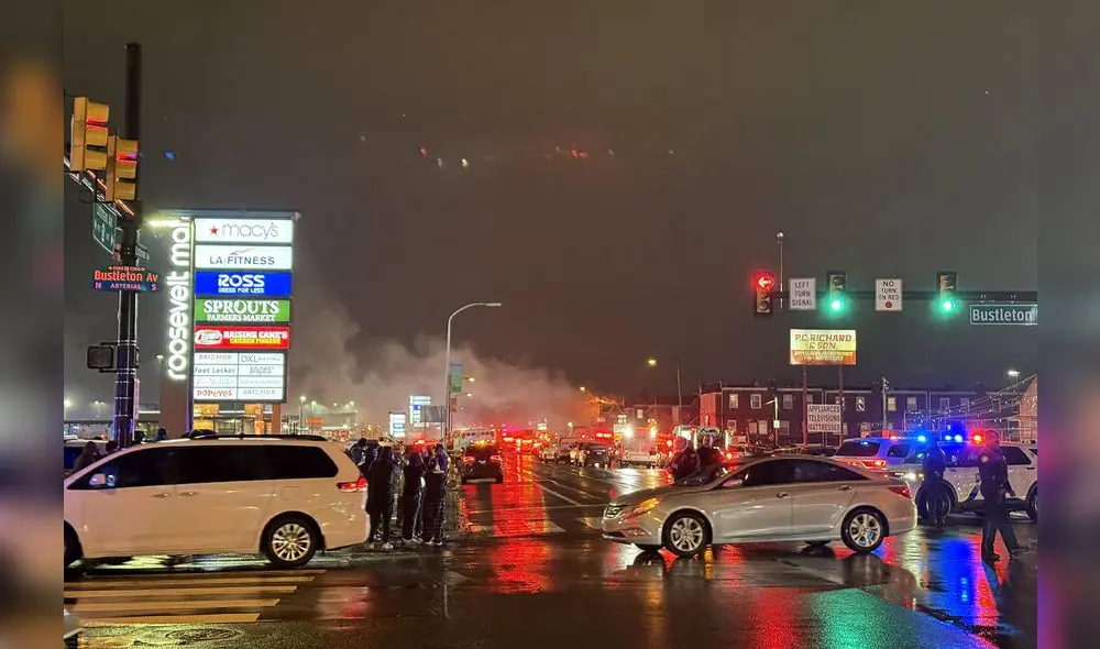 El accidente aéreo en Filadelfia dejó varias muertes y múltiples víctimas en Estados Unidos. Foto: CDN El accidente aéreo en Filadelfia dejó varias muertes y múltiples víctimas en Estados Unidos. Foto: CDN
