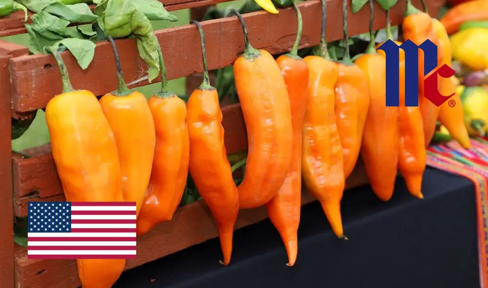 McCormick, empresa americana que eligió al ají amarillo peruano como el Sabor del Año 2025, se fundó en 1669. Foto: Andina/LR