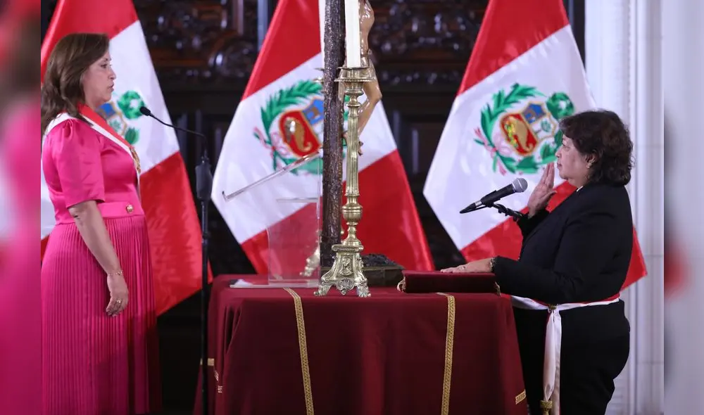 Fanny Montellanos es la nueva ministra de la mujer y poblaciones vulnerables Fanny Montellanos es la nueva ministra de la mujer y poblaciones vulnerables