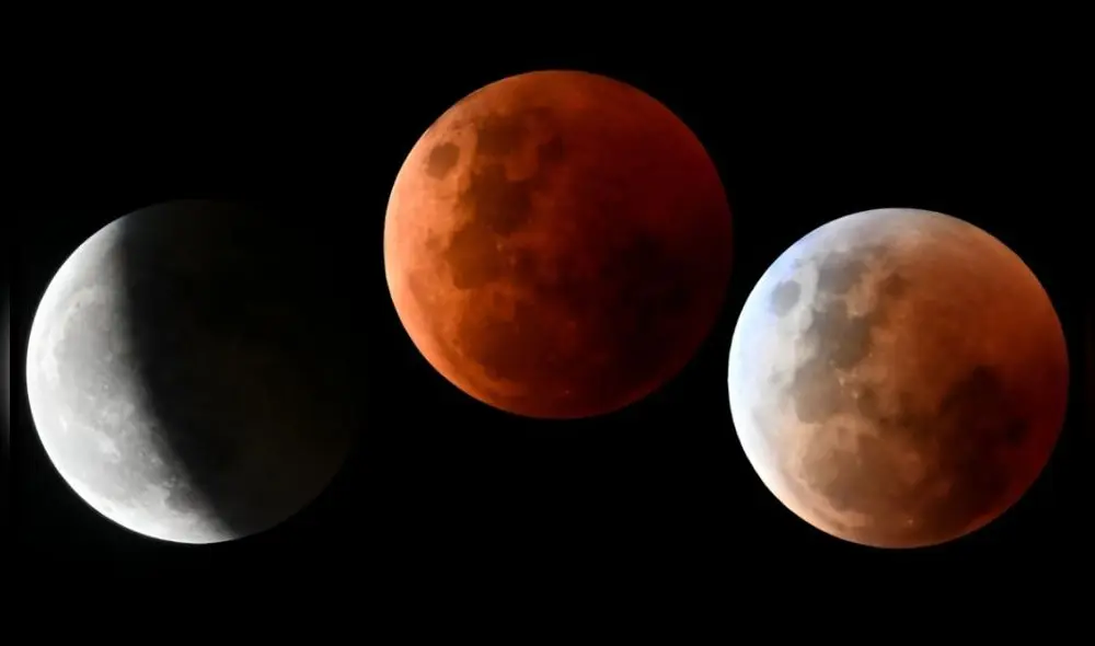 Gracias a la NASA, los fanáticos en EE. UU. y México podrán presencial el eclipse lunar en línea. Foto: Composición LR/AFP