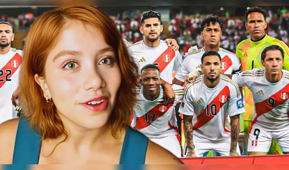 Marina Gold confesó haber recibido un mensaje de un futbolista de la selección peruana. Foto: Composición LR/Difusión