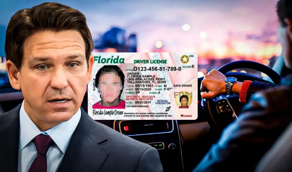 Florida dejará de aceptar ciertas licencias de conducir en 2025. Foto: composición Gerson Cardoso LR/ David Degner/The New York Times