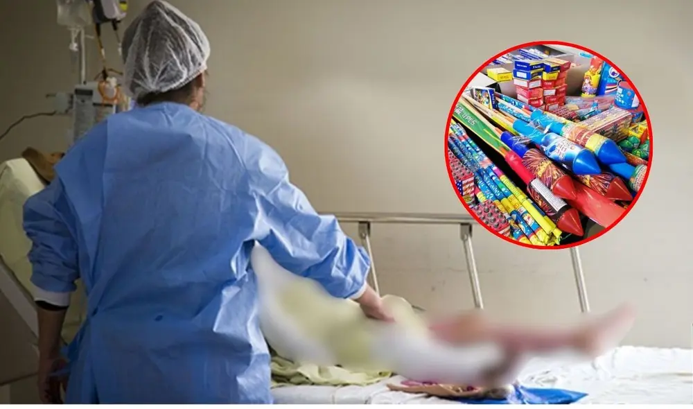 Menor de 13 años sufre grave accidente con pirotécnicos en Huancayo. Foto: Referencial/Minsa