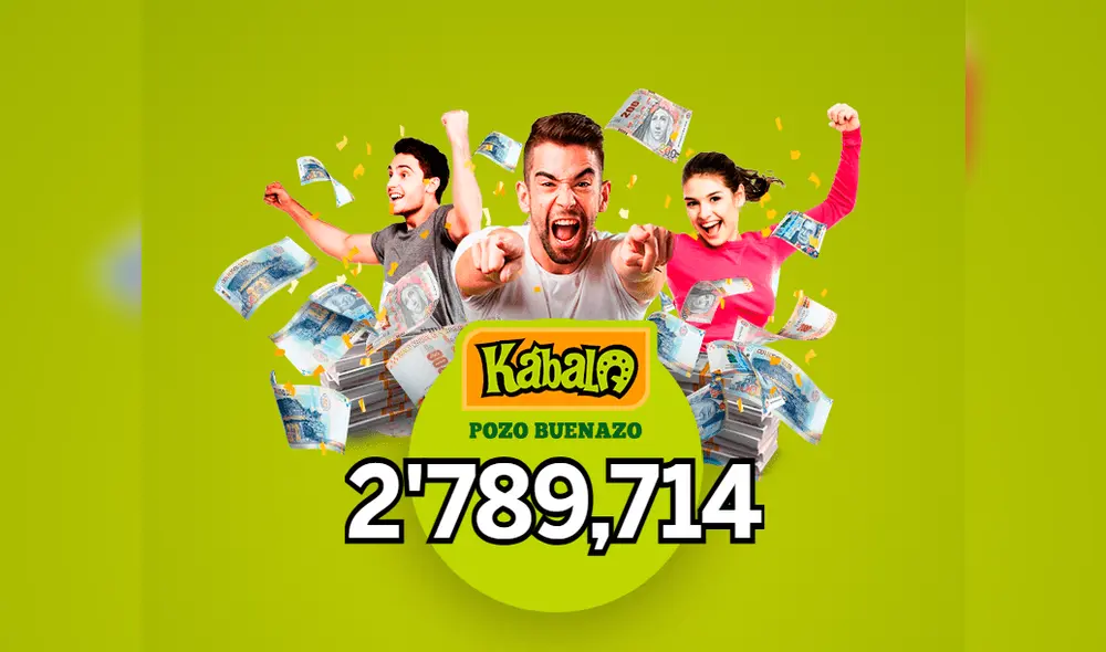 El sorteo de La Kábala podría entregar más de S/2 millones. Foto: La Kábala El sorteo de La Kábala podría entregar más de S/2 millones. Foto: La Kábala