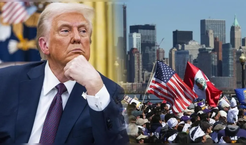 Diversos peruanos tomarán medidas antes de ser deportados. Composición: Lr/CNN