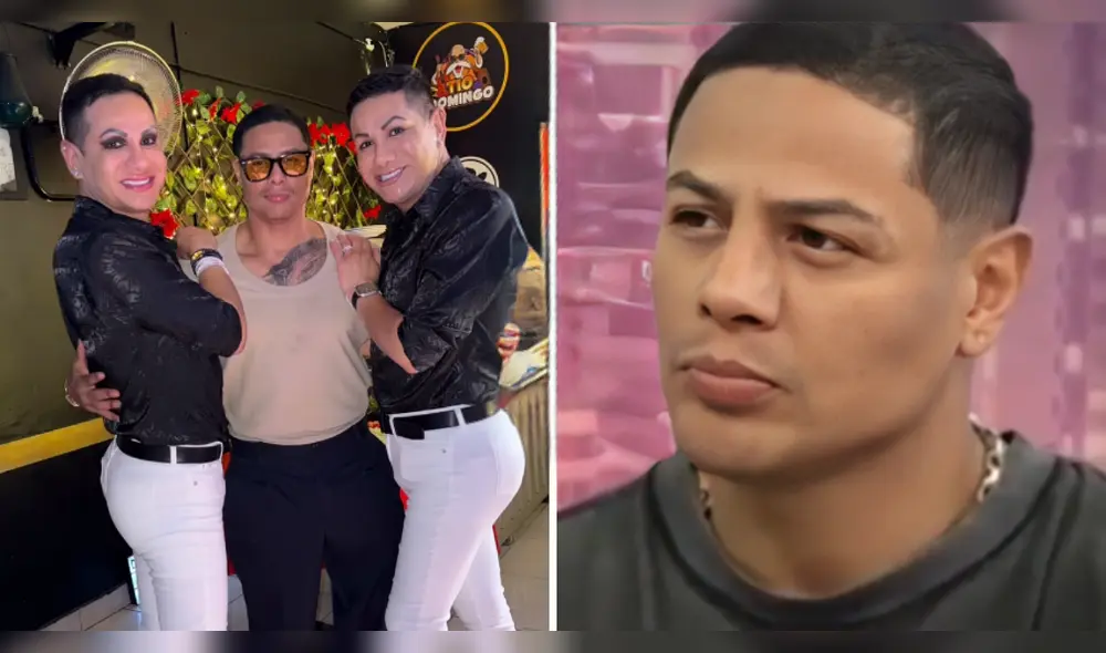 Jonathan Maicelo se reunió con los 'Gemelos Paletazo'. Foto: Composición LR/Panamericana/Instagram