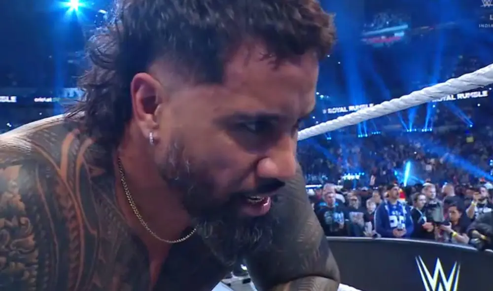 Jey Uso podría elegir enfrentar en Wrestlemania 41 a Cody Rhodes, quien retuvo su título indiscutido de la WWE. Foto: captura de Netflix