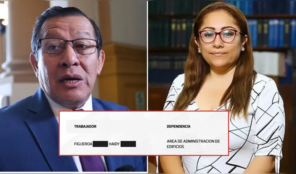 Haidy Figueroa, militante de APP, retorna al Congreso en el área de Administración de edificios. | Composición LR.