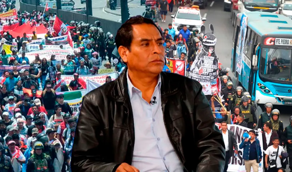 Julio Campos pide que gremios afectados por extorsión se sumen a las protestas este 6 de enero/Foto: Composición LR