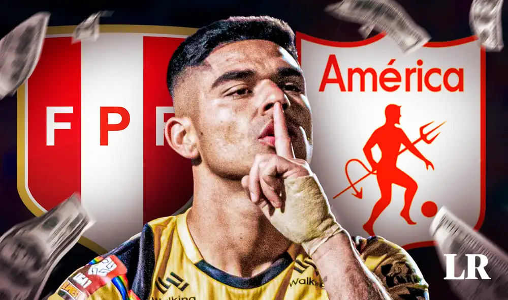 Luis Ramos podría pasar de Cusco FC a América de Cali tras una temporada en Primera División. Foto: composición GLR/Jazmin Ceras